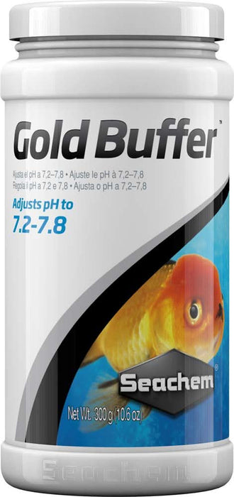 Seachem Laboratories Gold Buffer Aquarium Water Treatment 10.6 oz