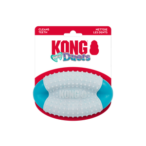 KONG Duets Dental Football Dog Toy MD/LG - Image 2