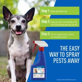 Adams Flea & Tick Spray 16 ounces