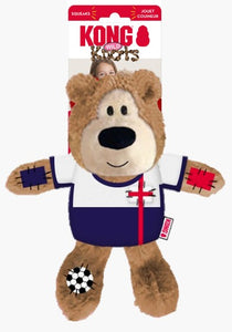 KONG Wild Knots Sport Bear Dog Toy England MD - Image 2
