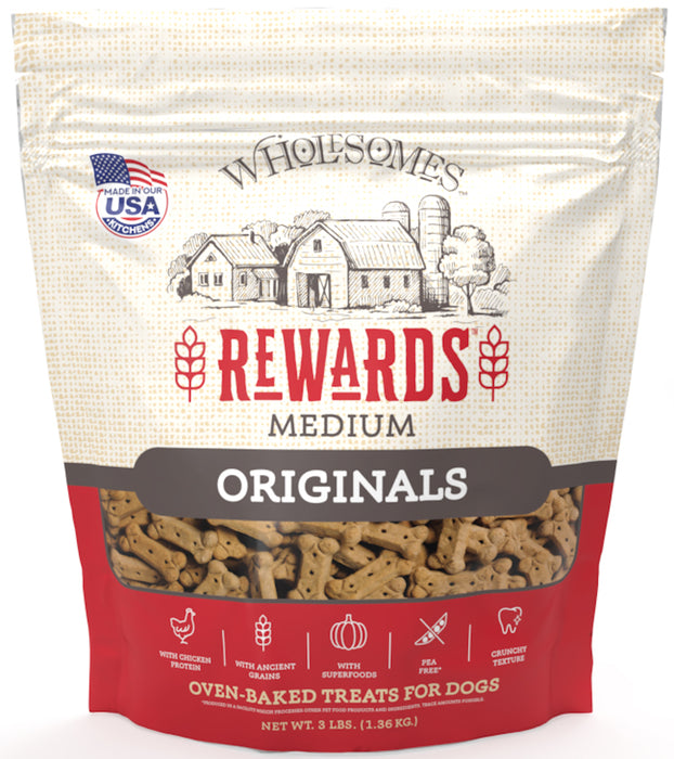 Wholesomes Classic Rewards Dog Treats Original MD 3lb