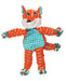 KONG Floppy Knots Fox Dog Toy Multi-Color MD/LG - Image 5