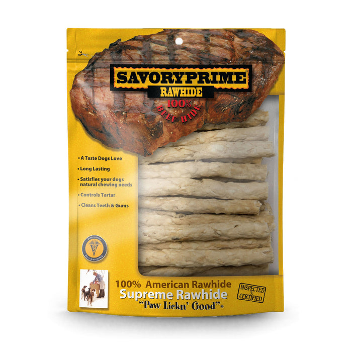 Savory Prime Munchie Sticks Dog Treat Natural 5 in 30 pk