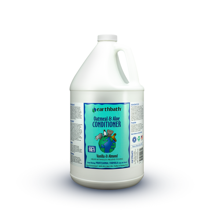 Earthbath Oatmeal & Aloe Conditioner, Vanilla & Almond 128oz - Image 2