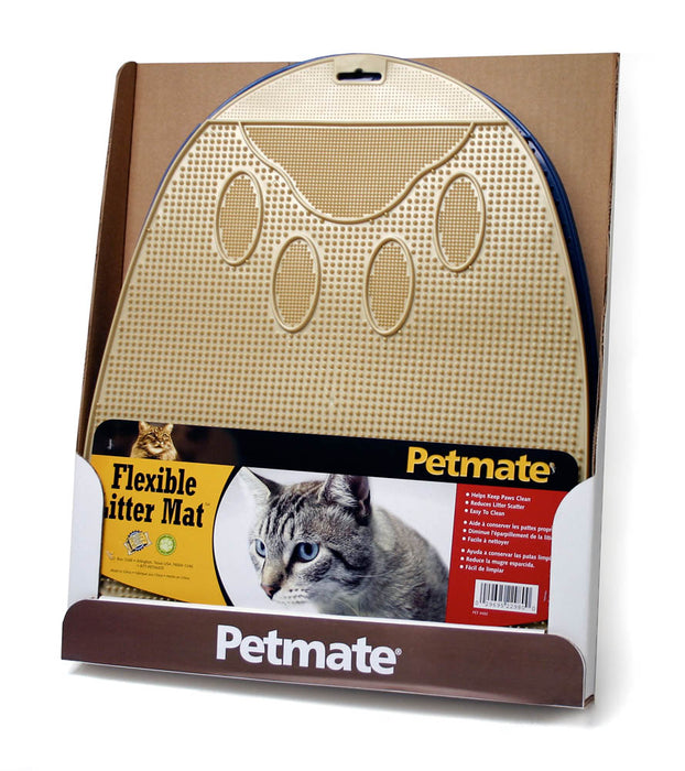 Petmate Flexible Cat Litter Mat Assorted One Size