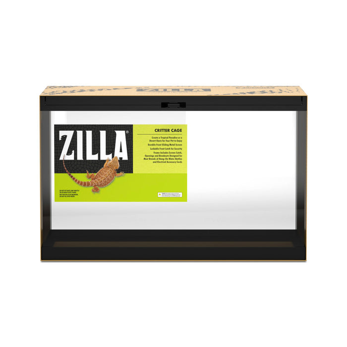 Zilla Critter Cage® Reptile Terrarium 10 Gallons