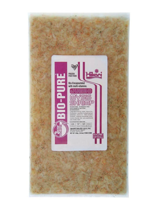 Hikari USA Bio-Pure Jumbo Frozen Mysis Shrimp Fish Food 16 oz - Image 2
