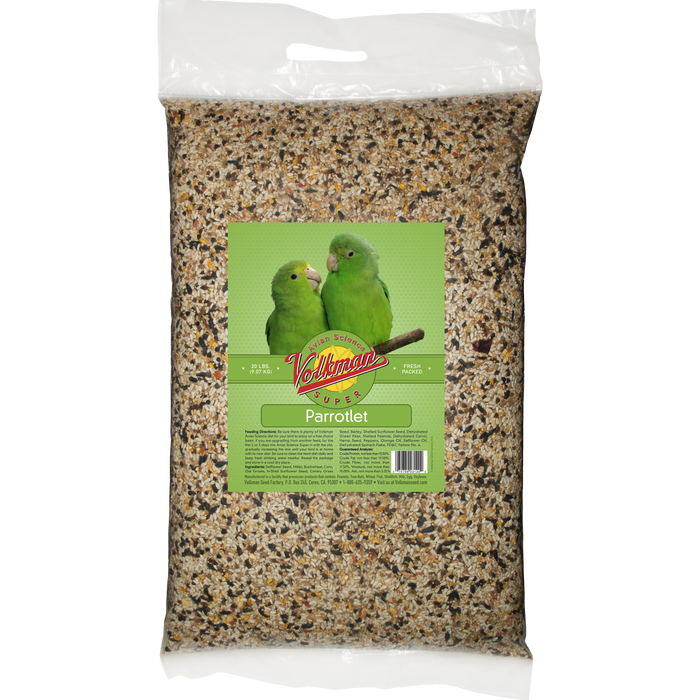 Volkman Seed Company Avian Science Super Parrotlet Bird Treat 20 lb