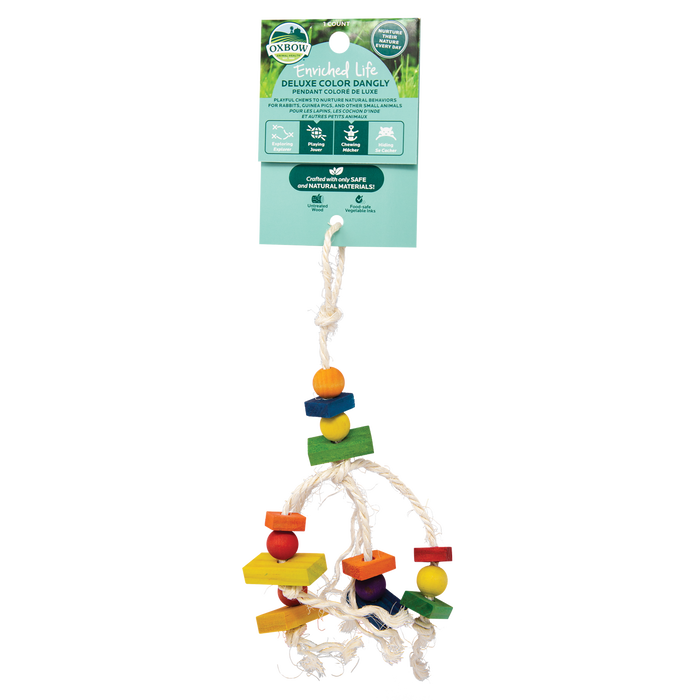 Oxbow Animal Health Enriched Life Deluxe Color Dangly Small Animal Toy One Size - Image 2