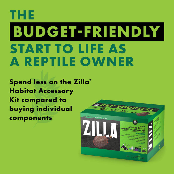 Zilla Aquatic Turtle Accessory Kit