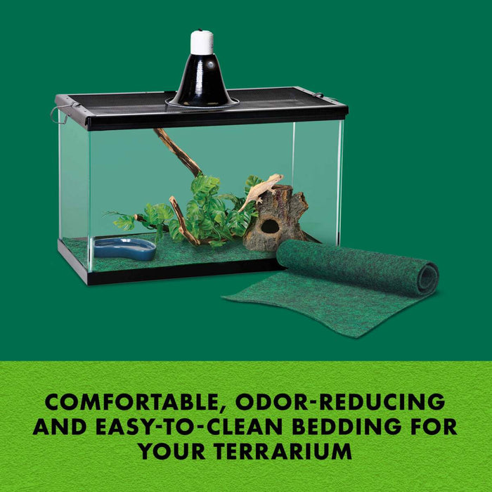 Zilla Reptile Terrarium Liner Green 10/20X Gallon