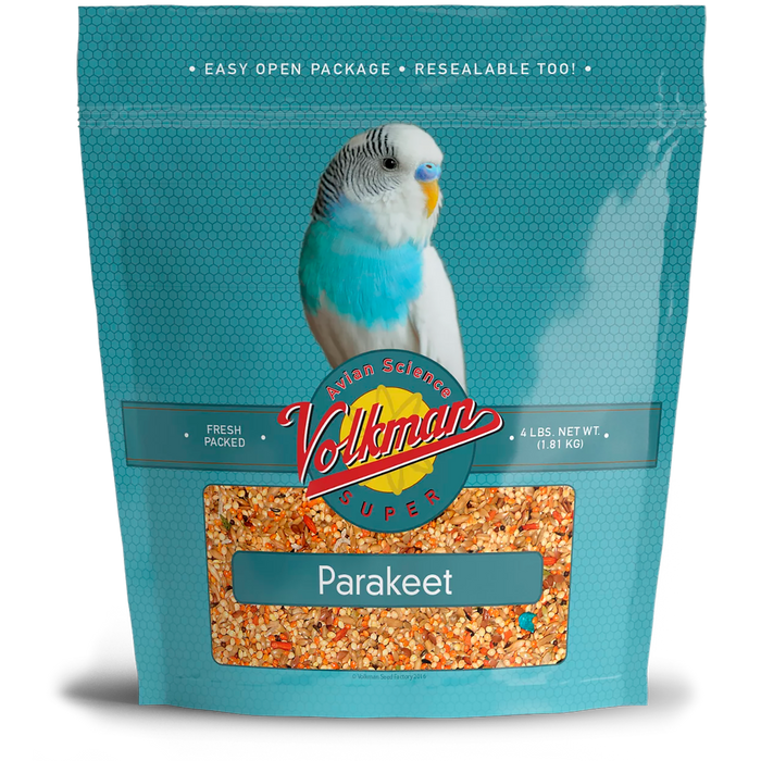 Volkman Seed Company Avian Science Super Parakeet Bird Treat 4 lb