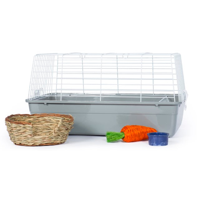 Prevue Pet Products Bella Rabbit Cage Kit, Gray