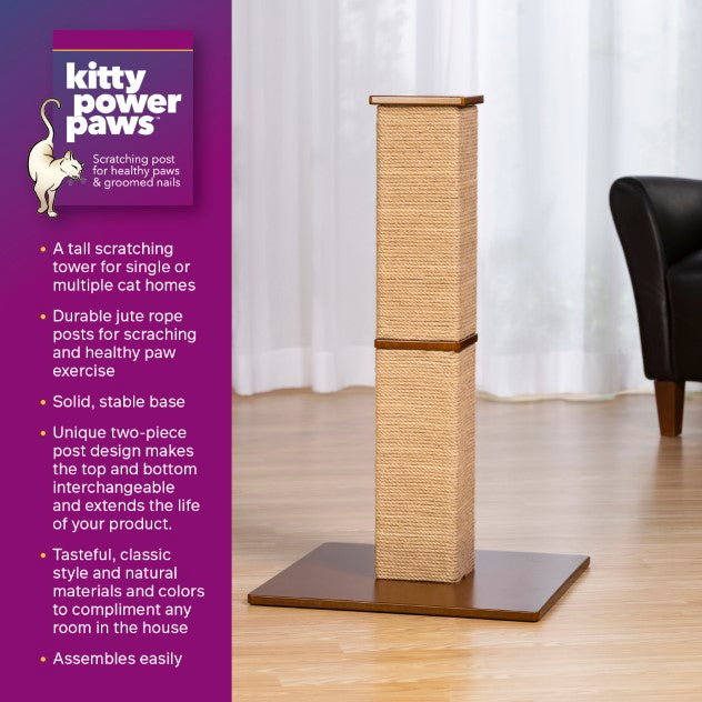 Prevue Pet Products Gemini Tall Square Scratching Post