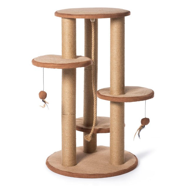 Prevue Pet Products Kitty Power Paws Multi-Tier Cat Scratching Post, 37" H