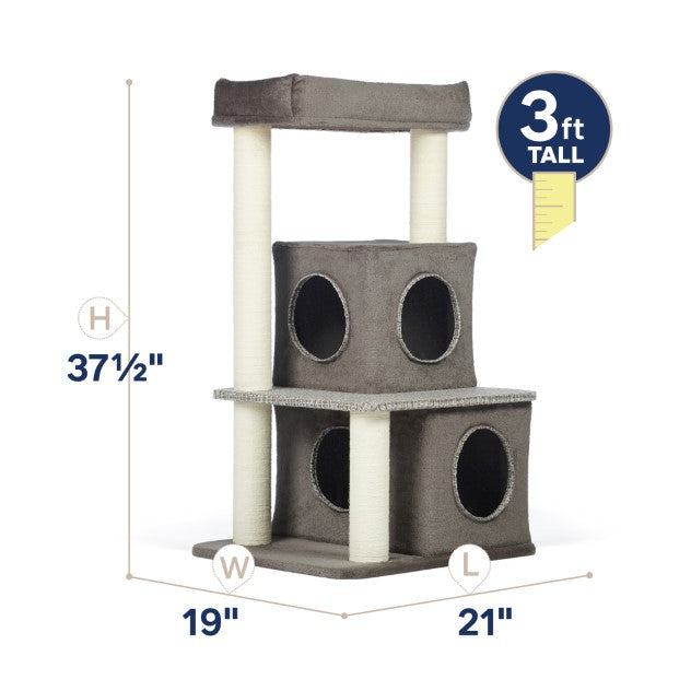 Prevue Pet Products Kitty Power Paws Mod Lounge Cat Tower