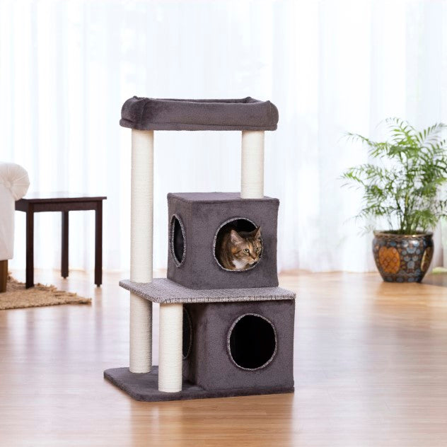Prevue Pet Products Kitty Power Paws Mod Lounge Cat Tower