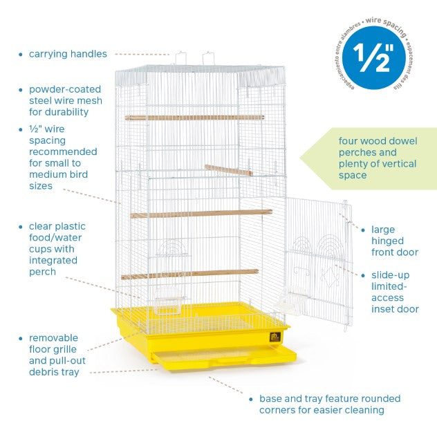 Prevue Pet Products Cockatiel Tall Tiel Cage