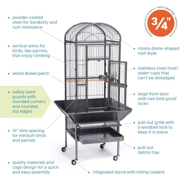 Prevue Pet Products Small Dome Top Cage