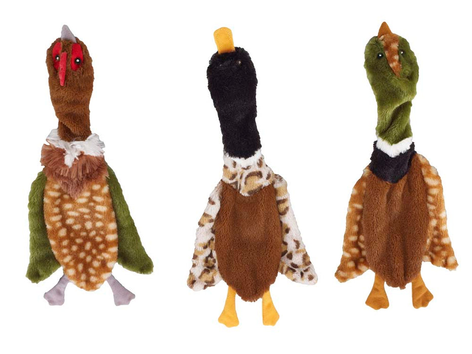 Skinneeez Crinkler Dog Toy Bird Assorted 14 in