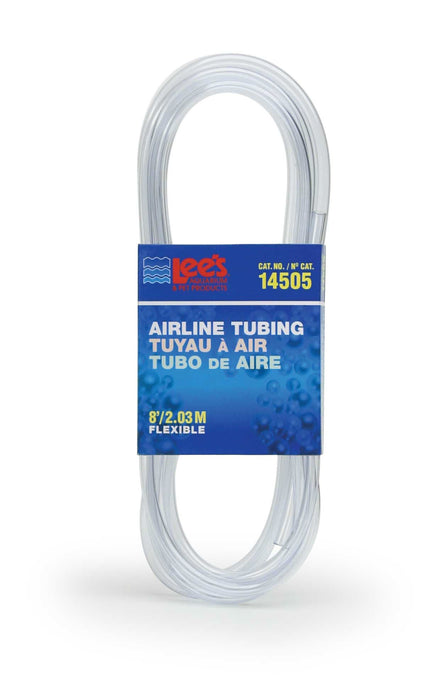 Lee's Aquarium & Pet Products Flex Airline Tubing Clear 3/16 in X 8 ft