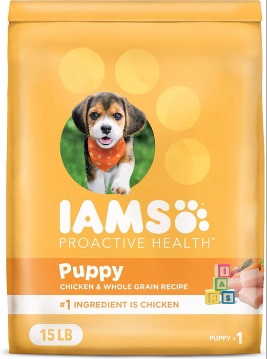 IAMS Smart Puppy Dry Dog Food Real Chicken 3.3lb