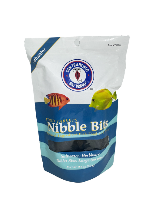 San Francisco Bay Brand Saltwater Herbivore Nibble Bits 2.1 oz