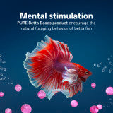 Aqueon PURE Betta Beads Pink, 8.8 Ounces