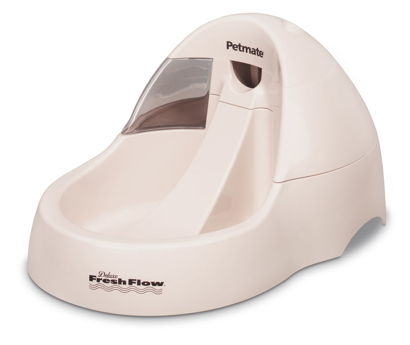 Petmate Deluxe Fresh Flow Fountain Bleached Linen LG