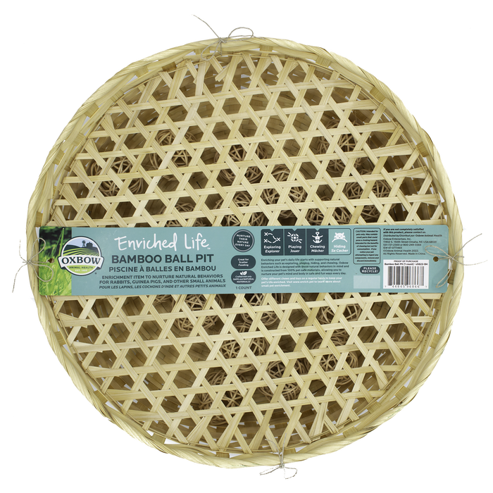 Oxbow Animal Health Enriched Life Bamboo Ball Pit Small Animal Toy One Size