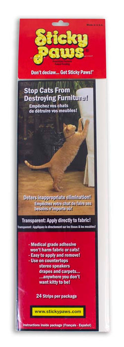 Sticky Paws Furniture Protector 24 Count