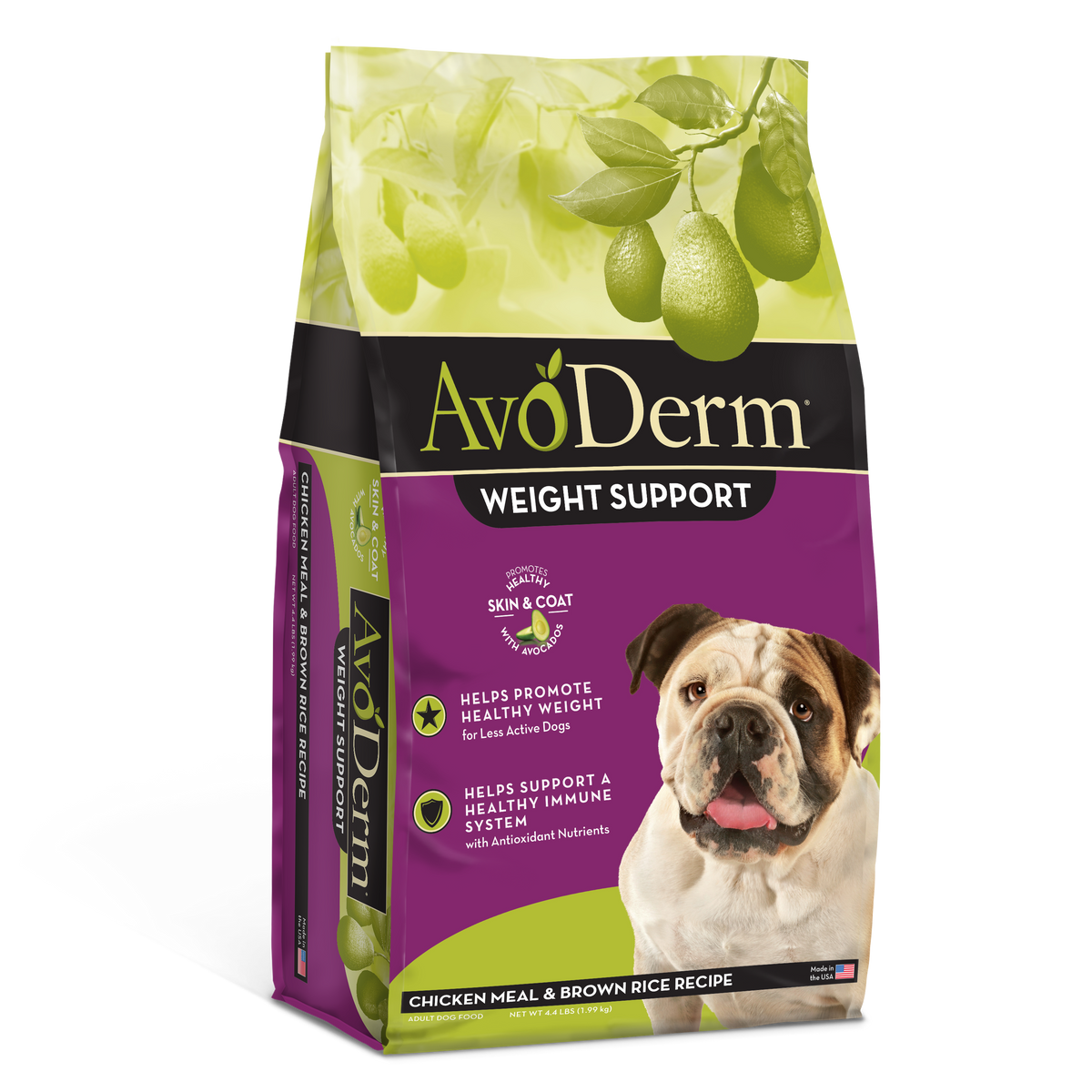 AvoDerm Natural Weight Support Chicken Meal & Brown Rice Recipe Dry Do —  AnimalWiz.com