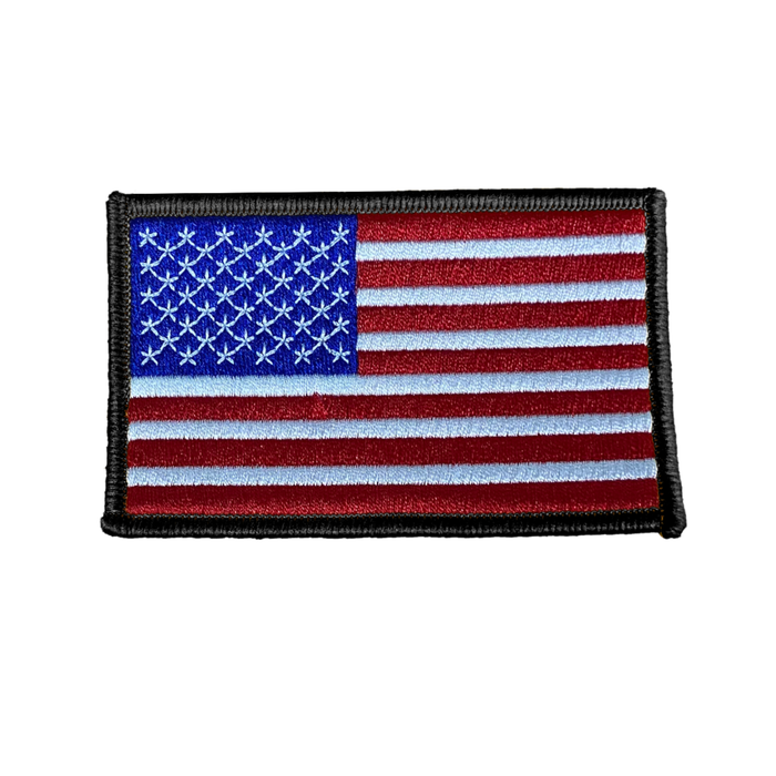 Boss Dog Tactical Harness Patch Full Color USA Flag LG