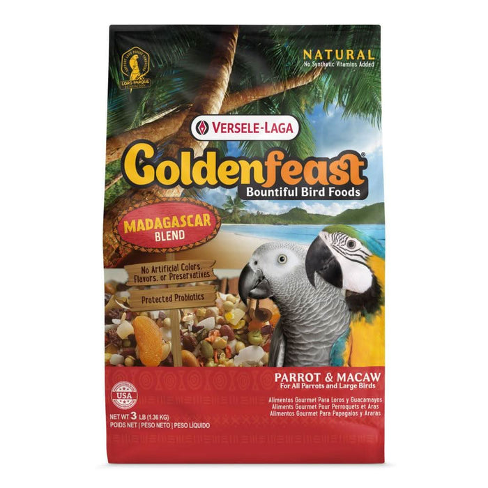 Higgins Versele-Laga Goldenfeast Madagascar Blend for Parrots & Macaws - AnimalWiz.com