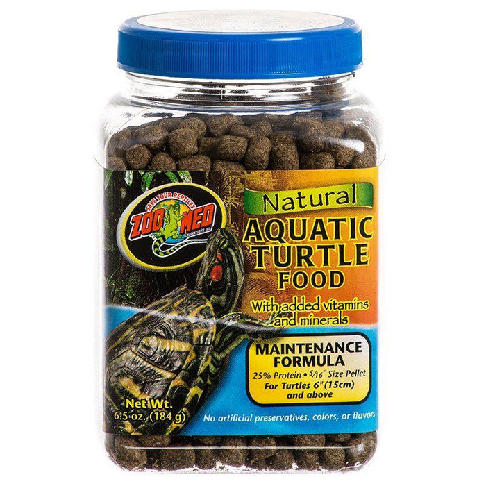 Zoo Med Natural Aquatic Turtle Food - Maintenance Formula (Pellets) - AnimalWiz.com