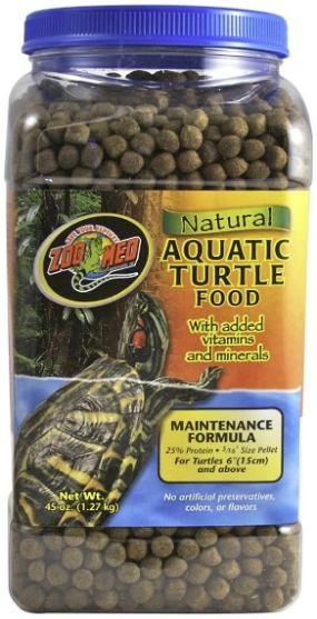 Zoo Med Natural Aquatic Turtle Food - Maintenance Formula (Pellets) - AnimalWiz.com