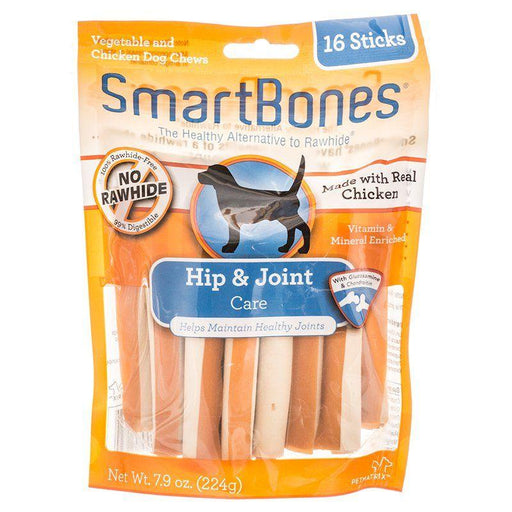 SmartBones Hip & Joint Care Treat Sticks for Dogs - Chicken - AnimalWiz.com