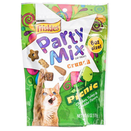 Friskies Party Mix Picnic Crunchy Cat Treats - AnimalWiz.com