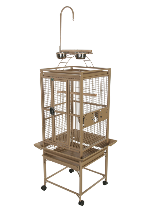 A&amp;E Cage Company 18X18 PLAYTOP 5/8" ESPACEMENT DES BARRES 48 LB Cage à oiseaux - 47x20x6