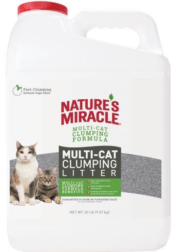 Natures Miracle Multi-Cat Clumping Clay Litter - AnimalWiz.com