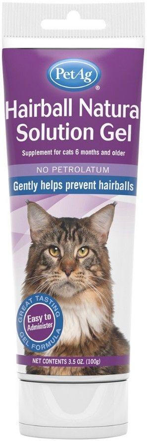 PetAg Hairball Natural Solution Gel for Cats - AnimalWiz.com