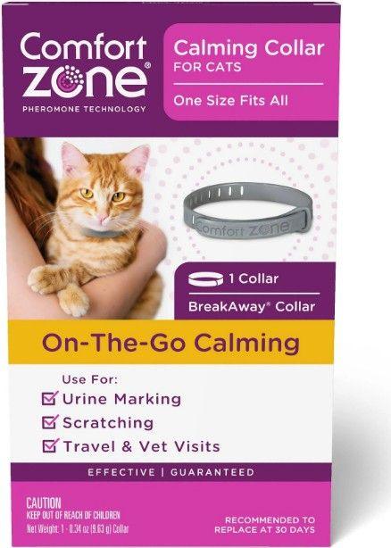 Farnam Comfort Zone On the Go Calming Cat Collar - AnimalWiz.com