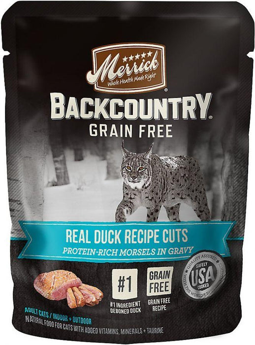 Merrick Grain Free Cat Food with Real Duck - AnimalWiz.com