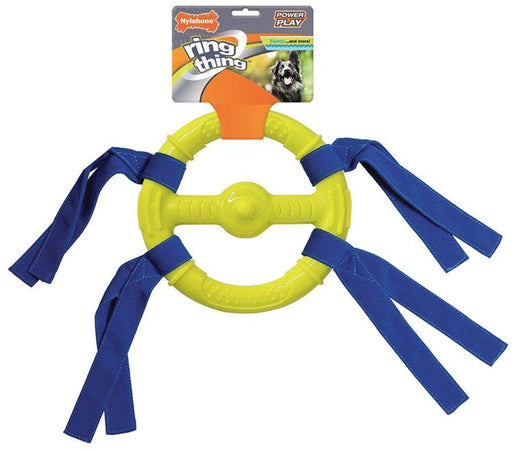 Nylabone Power Play Ring Thing Floating 7" Dog Toy - AnimalWiz.com