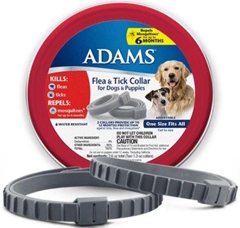 Adams Flea & Tick Collar for Dogs & Puppies - 039079001809