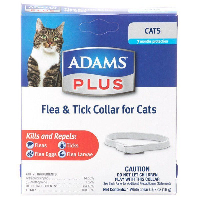 Adams Plus Breakaway Flea & Tick Collar for Cats & Kittens - 039079001267