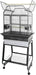 A&E Cage Company 22"x17" Open Victorian Top with Plastic Base 50 LB Bird Cage- 40x26x8 - 644472005400