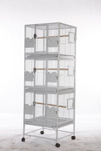 A&E Cage Company 24"x22" Triple Stack Bird Cage - 644472700053