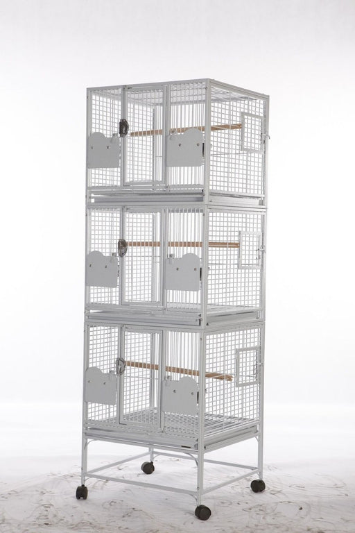 A&E Cage Company 24"x22" Triple Stack Bird Cage - 644472700053