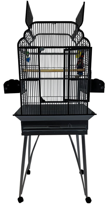 A&E Cage Company 26X20 OPEN 1/2" BAR SPACING 61 LB Bird Cage- 43x31x6 - 644472500035